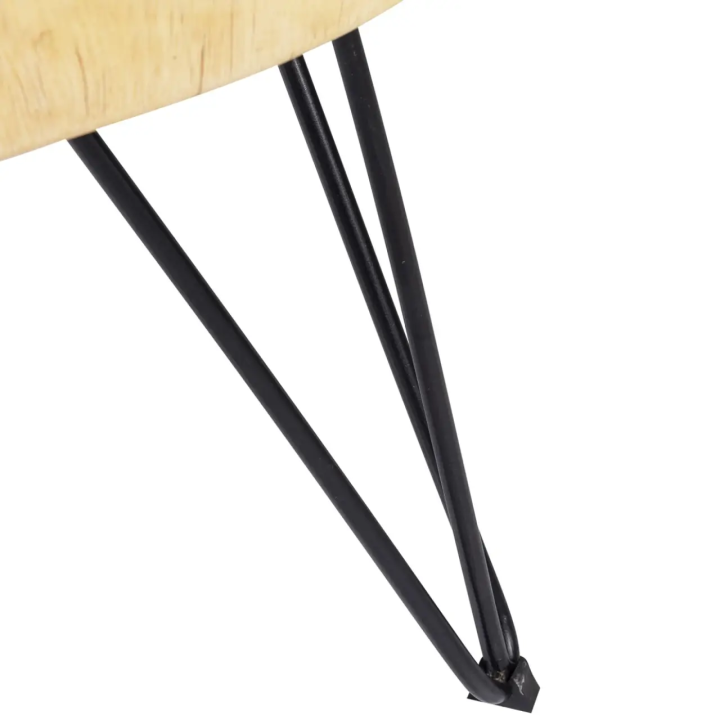 Table Basse en Bois Massif pour Salon Contemporain. Cette table bas...