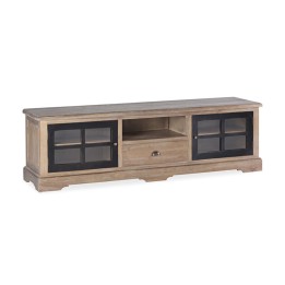 Meuble TV en Bois Massif pour Salon
