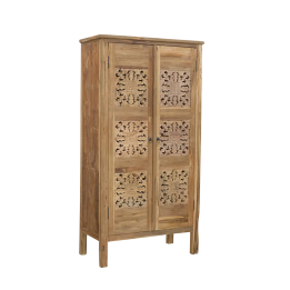 Armoire Sculptée Bois Chambre