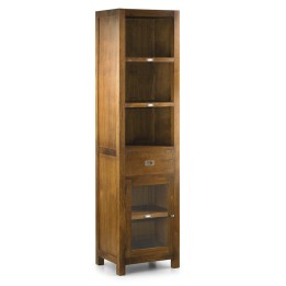 Bibliothèque en Bois Massif pour Salon Contemporain