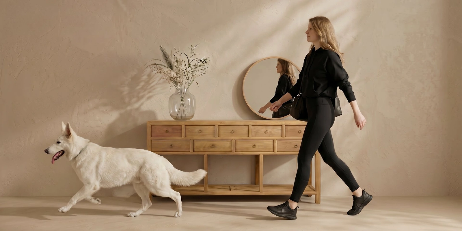 Console et meuble d'entrée en bois massif – ZOZZA