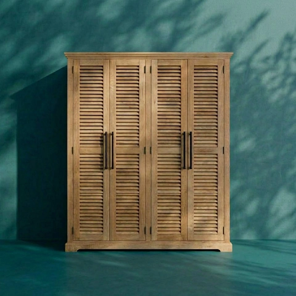 Armoire penderie en bois massif – ZOZZA