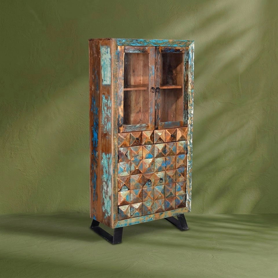 Meuble d'appoint en bois massif – ZOZZA