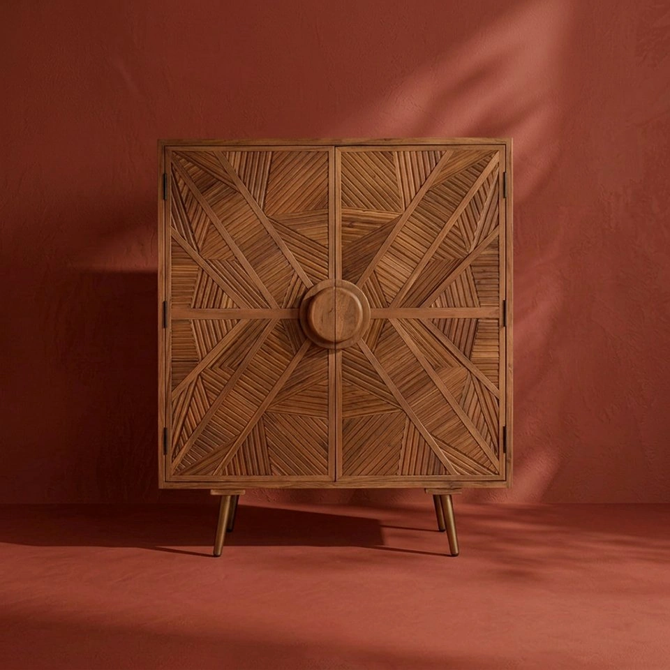 Meuble de rangement en bois massif – ZOZZA